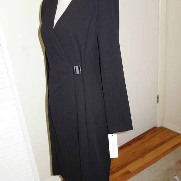 Elon Musk Pin Blazer - Women`s Version Dress - Calvin Klein- size 6 - NEW - Picture 5 of 16